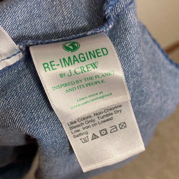 J. Crew Blue Denim Midi Dress - Picture 7 of 11